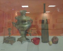 Теплов В.П. «Натюрморт с красной чашкой» 2007г.